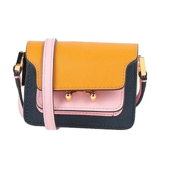 MARNI Cross-body bags in Marigold